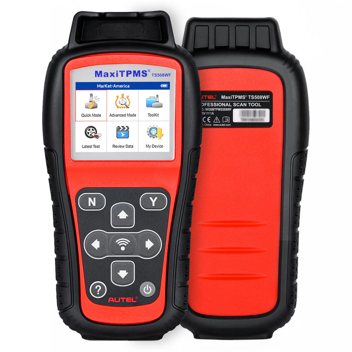 Autel MaxiTPMS TS508WF Kit | With Free 4Pcs MX Sensors | 4 ways to Program MX-Sensors | 3 ways Relearn OEM senors | Quick/Advanced Mode丨Upgraded Version of TS501/TS408