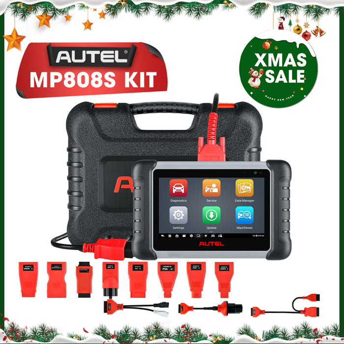 【2 Years Update】Autel MaxiPRO MP808S KIT | Same as MS906 | ECU Coding | Bi-Directional Control |30+ Reset Service|OE-Level All Systems Diagnostics | Multi-language