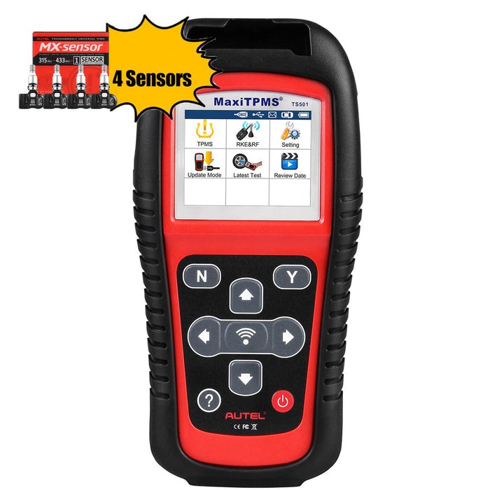  Autel MaxiTPMS TS508WF TPMS Relearn Tool, 2024 Upgraded of  TS508/TS408, Activate/Relearn/Reset All Sensors, One-Click TPMS Health  Check, Program MX-Sensors (315/433 MHz), Read/Clear TPMS DTCs : Automotive